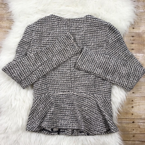 Ann Taylor LOFT Zipped Fitted Peplum Jacket - Picture 8 of 8